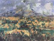 Paul Cezanne Mont Sainte-Victoire Spain oil painting reproduction